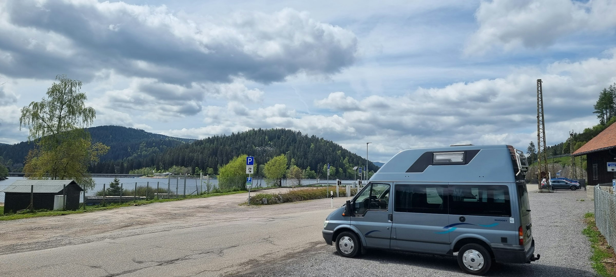 Am Schluchsee mit Feldbergblick