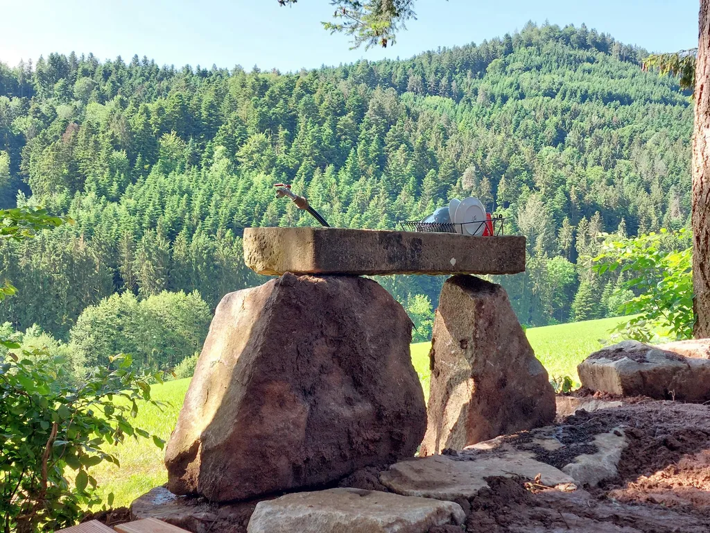 Micro-Hütte mit Sternenblick