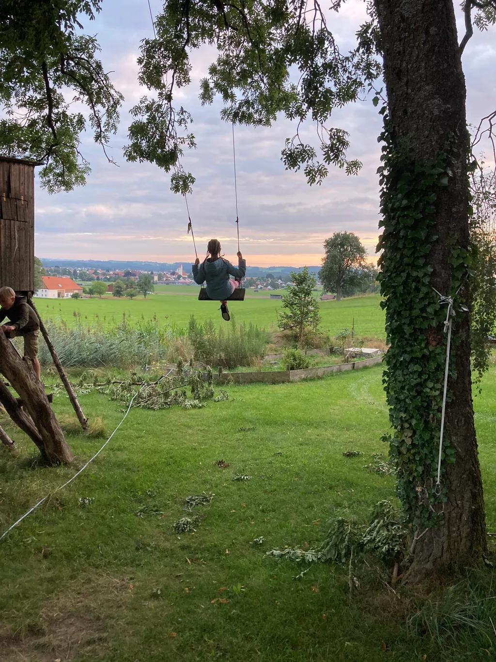 Gartenfreude beim Bergbauer
