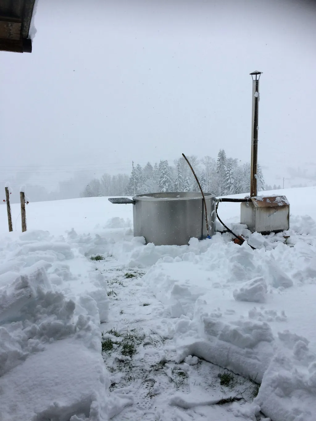 Auszeit auf dem Hinterhof
