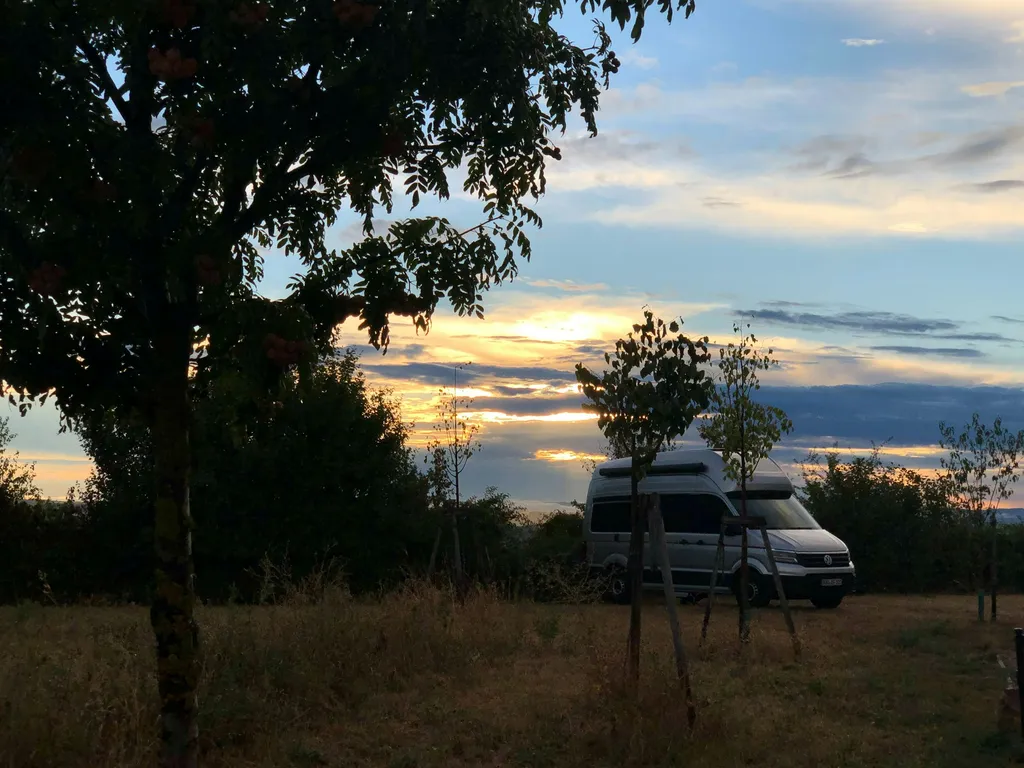 Zeltplatz mit Panoramaausblick