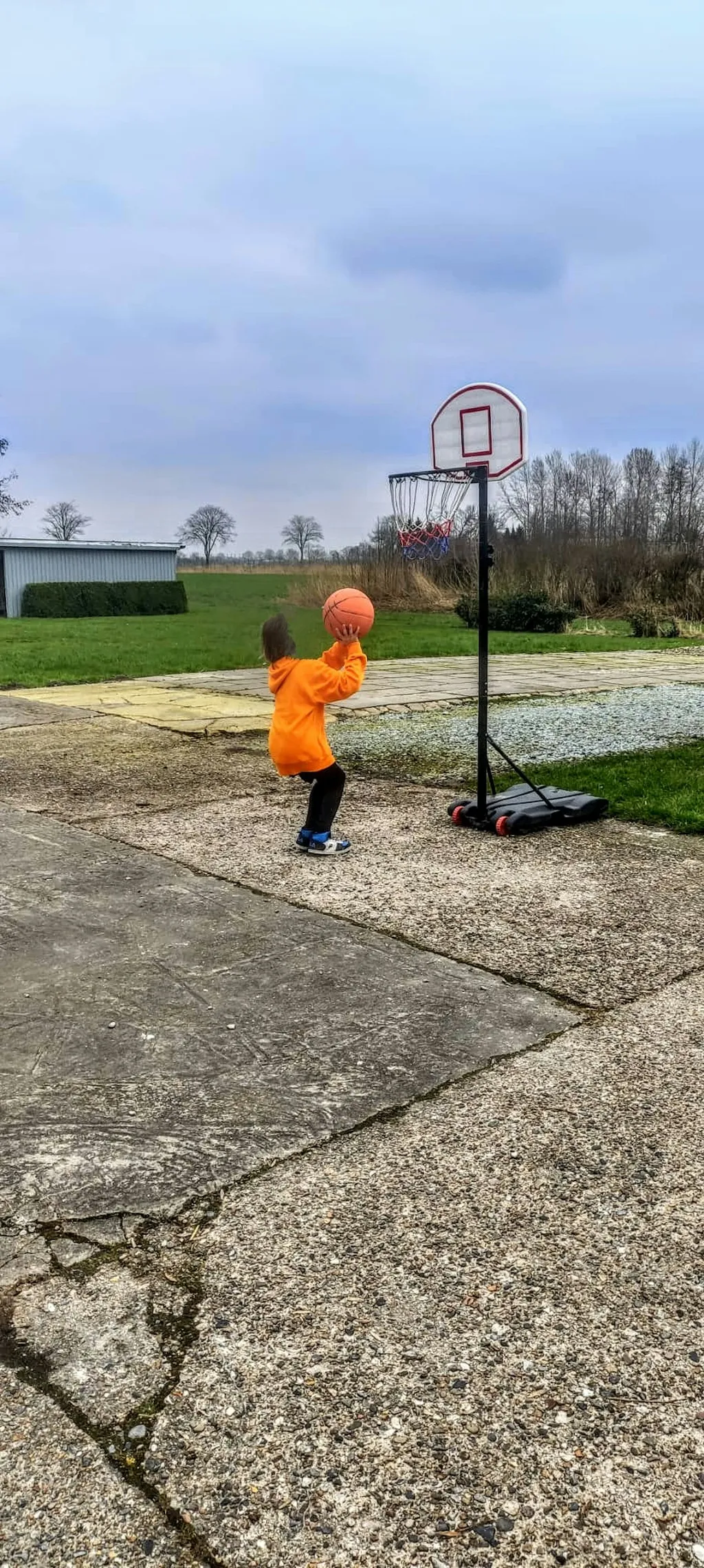 Zelten nahe Krautsand im Moor