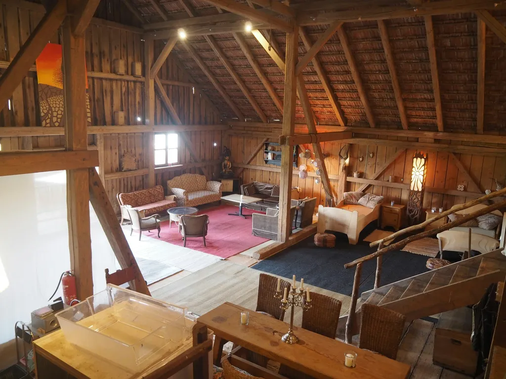 Gemütliche Stadelatmosphäre