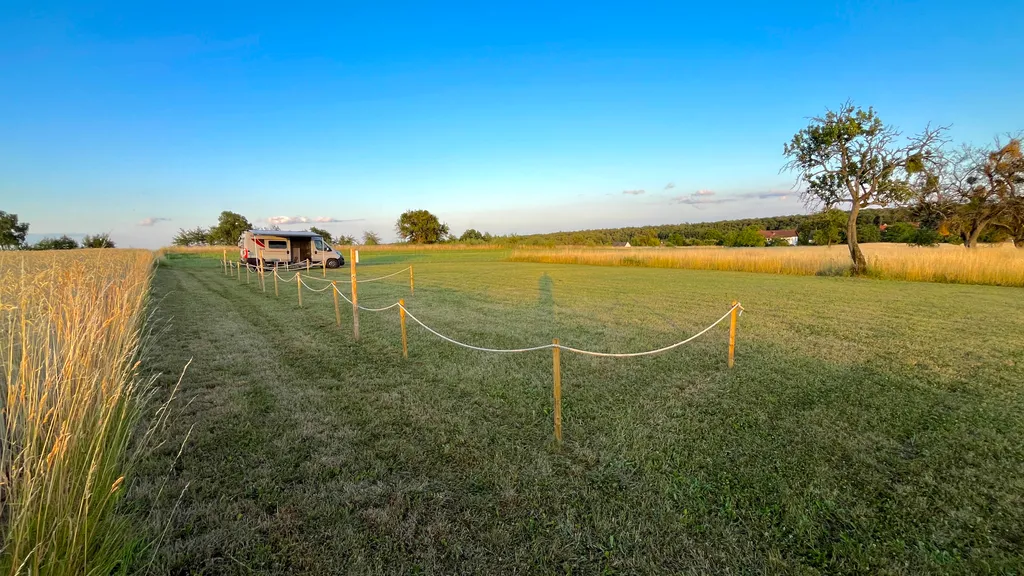 Stellplatz im Grünen – Baumwipfelpfad – mit WC