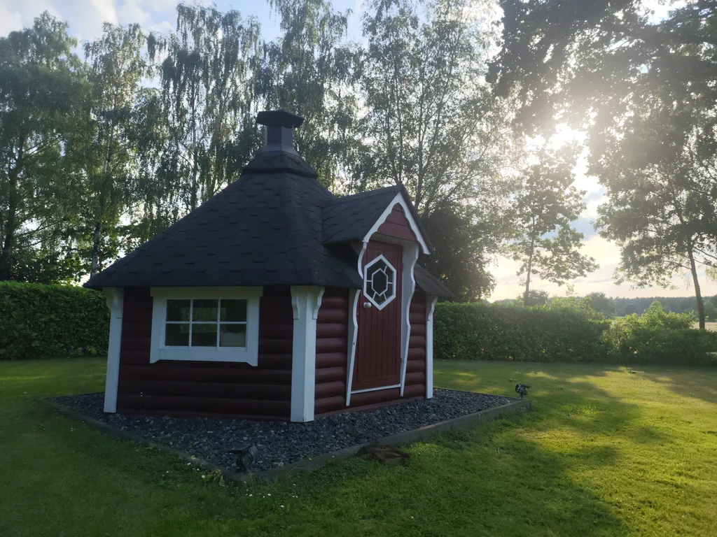 Übernachtung in der Grillkota auf Hof Holtermann
