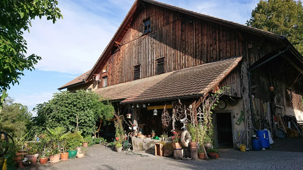 Glamping-Zelt auf dem Schönbühlhof