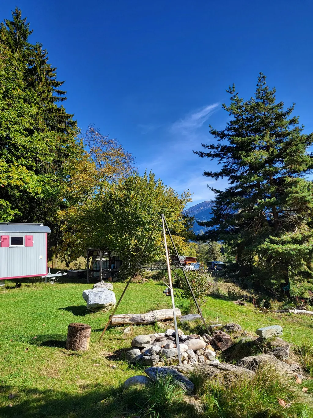 Ferienwagen im Paradies