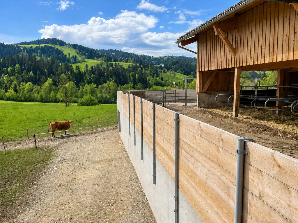 Deine Aussicht ins Grüne und auf unsere Mutterkühe (wenn sie Zuhause sind)🪟