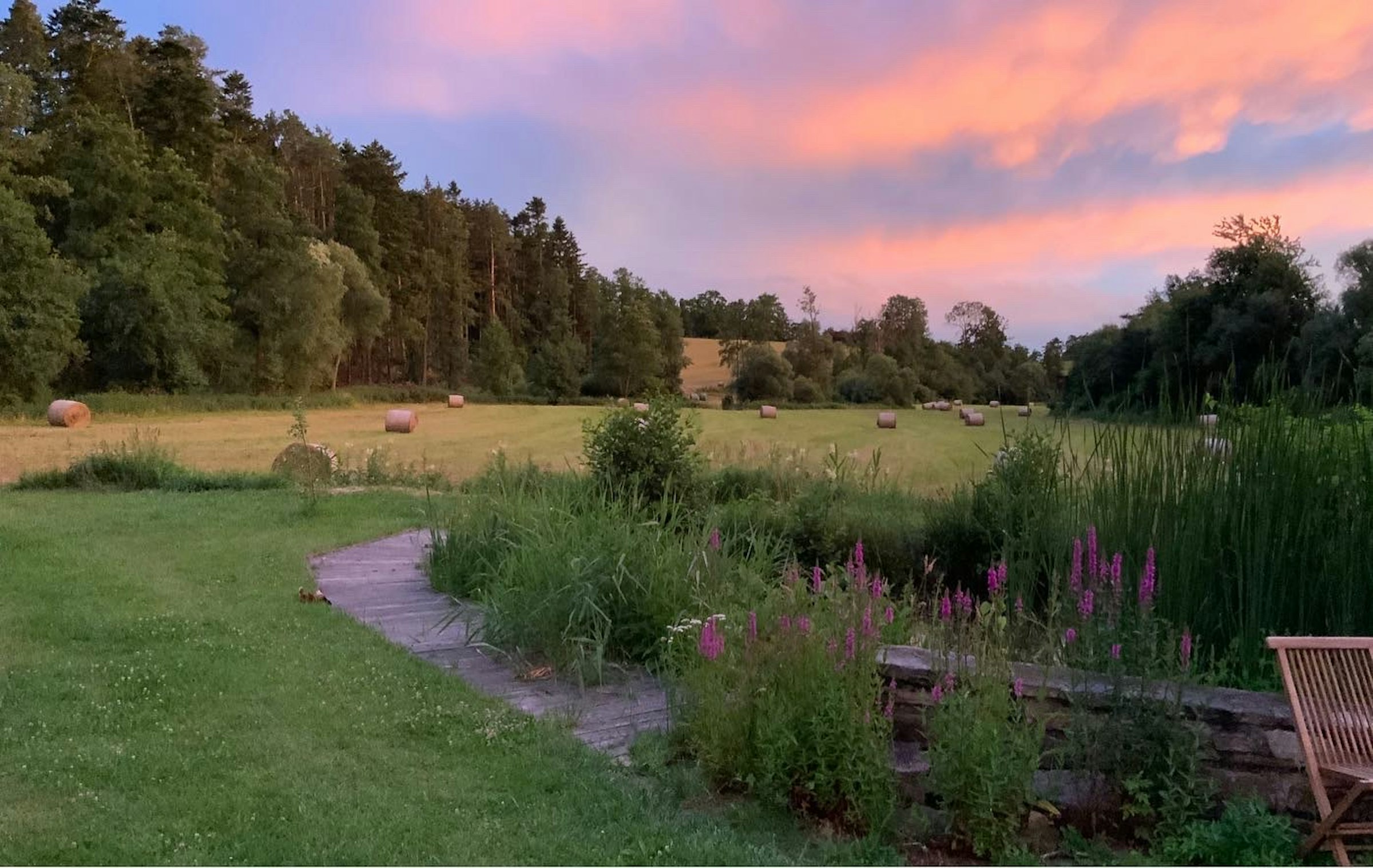 Ruhiges PlÀtzchen am Waldrand