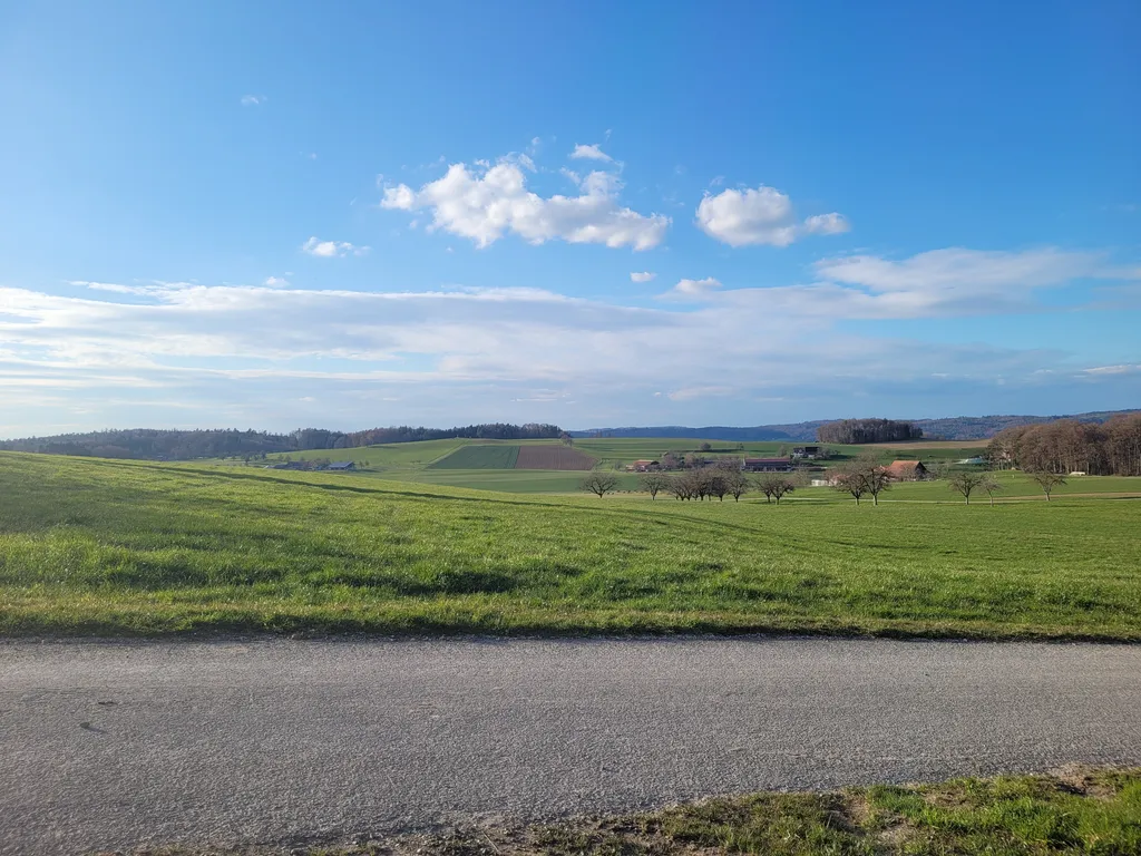 Aussicht vom Zeltplatz her.