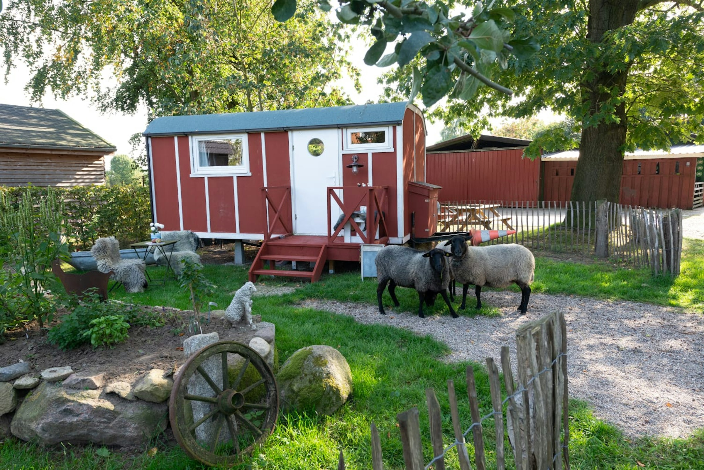 Schäferwagen auf dem Arche-Hof
