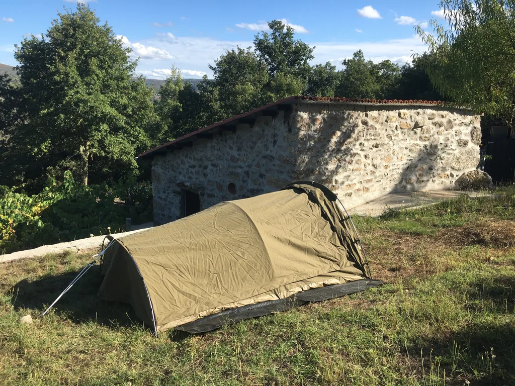 In the middle of vineyards in the Ribeira Sacra
