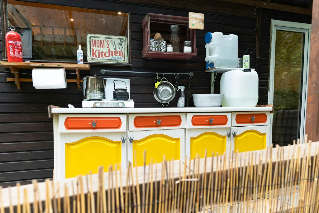 Wilde Übernachtung im Baumzelt