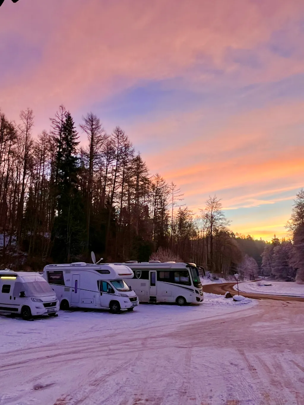 Kurzzeit-Stellplatz auf Waldcamping