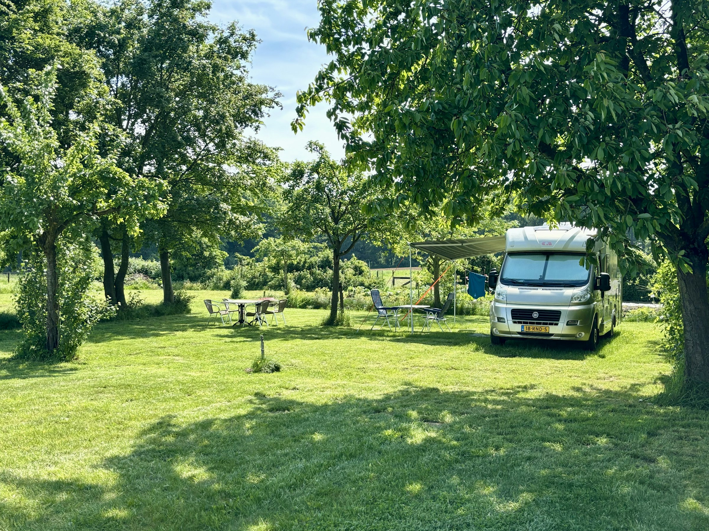 Peaceful quiet spot near forest
