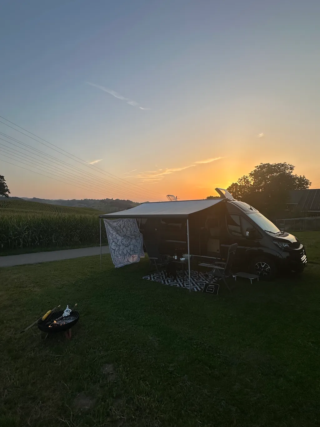 Schlössli-Camp, Sunset