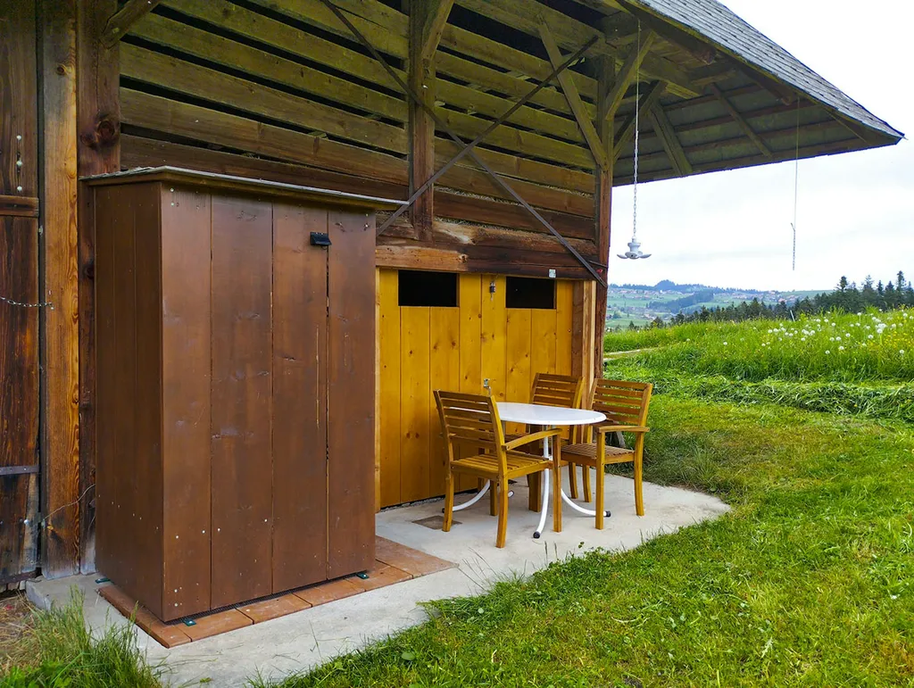 Tipi Zelt und Hängematten