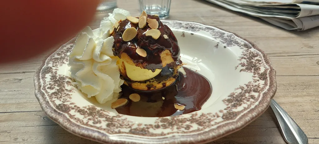 Regionale Spezialität im Resto U Campaline Vivario   #Regional
