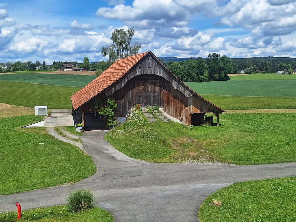 Alp-Panorama / Beim alten Stall