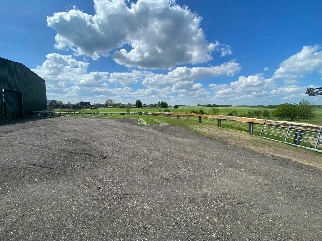 Schöner Ausblick hinterm Hof