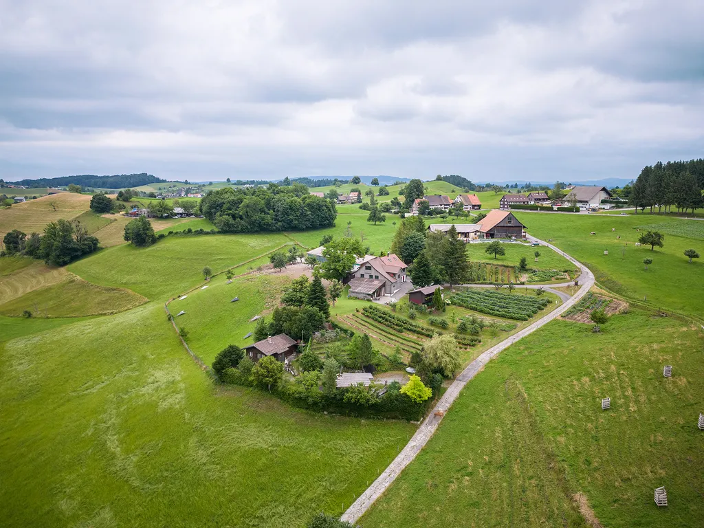 Idyllischer Stellplatz auf dem BioHof Weisserlen