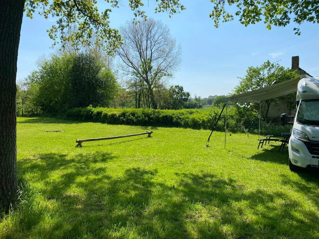 Idyllische Landhauswiese im Emsland