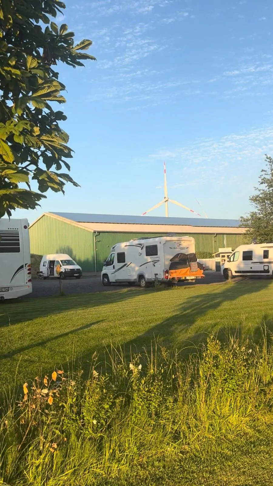 Naturcamp in Deichnähe