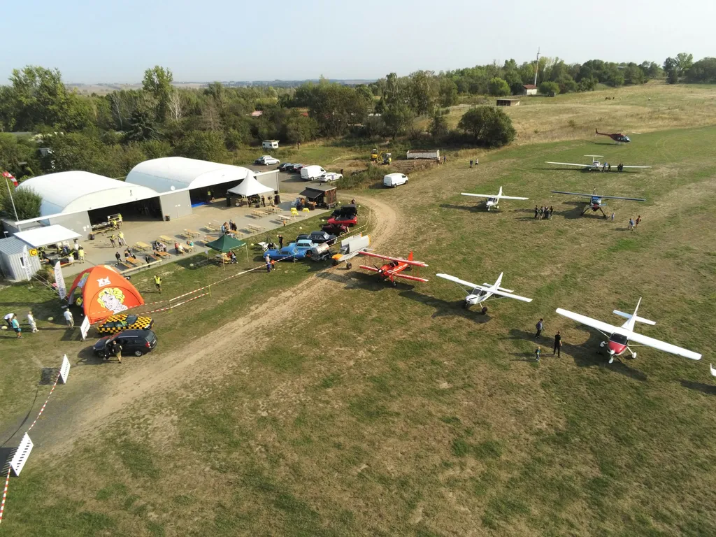 Stellplatz am Flugplatz Taucha