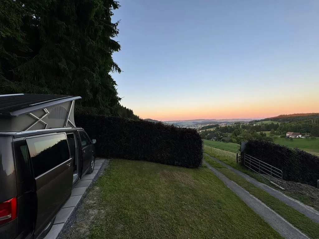 Campen im Tannenmoos