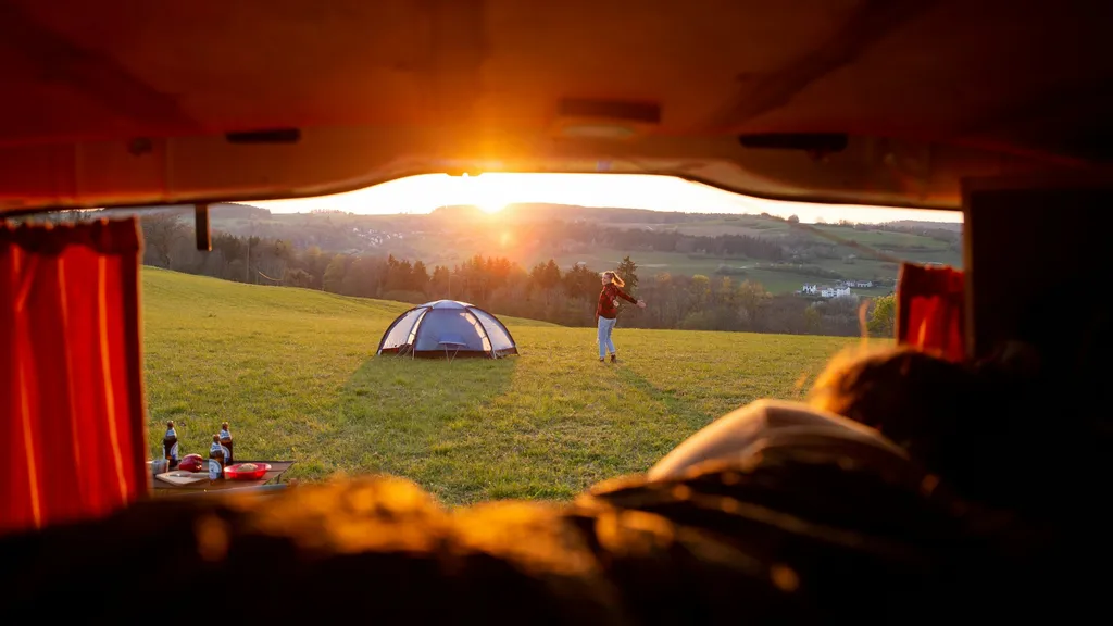 Weitsicht am Feldrand
