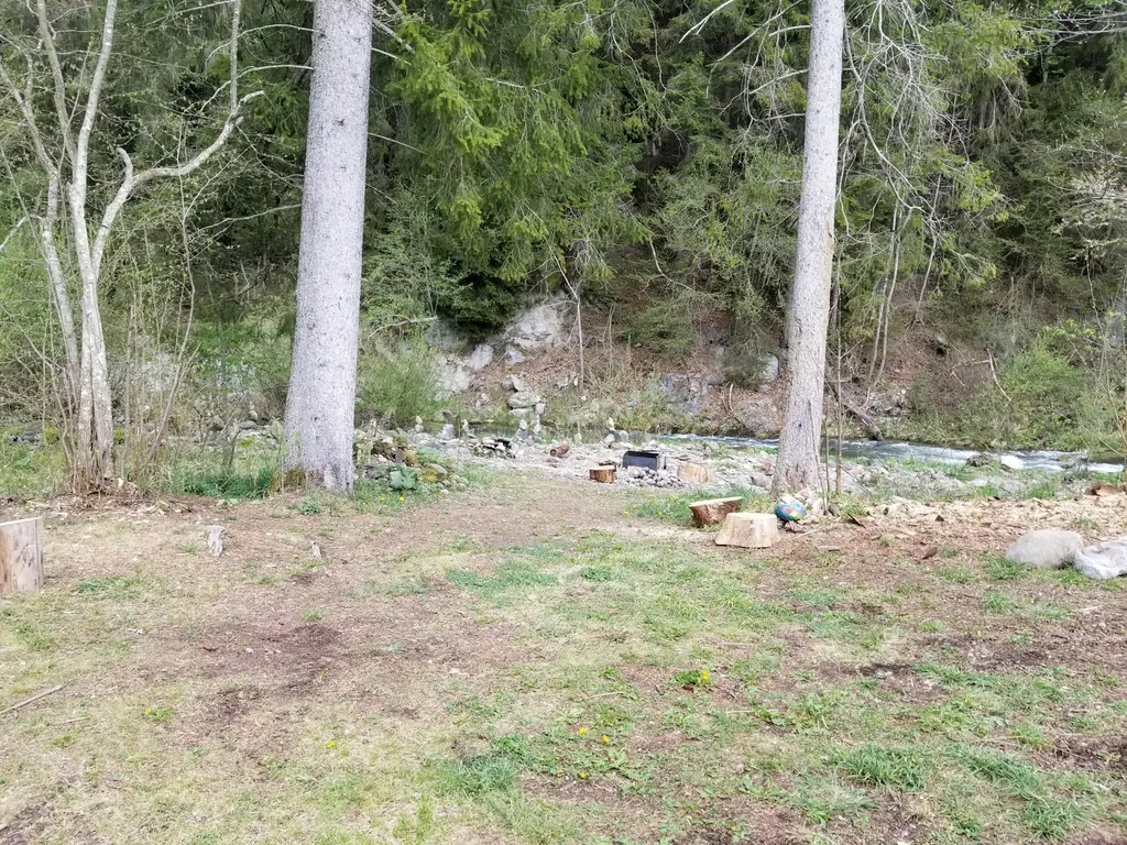 River Camp, direkt an der Sihl