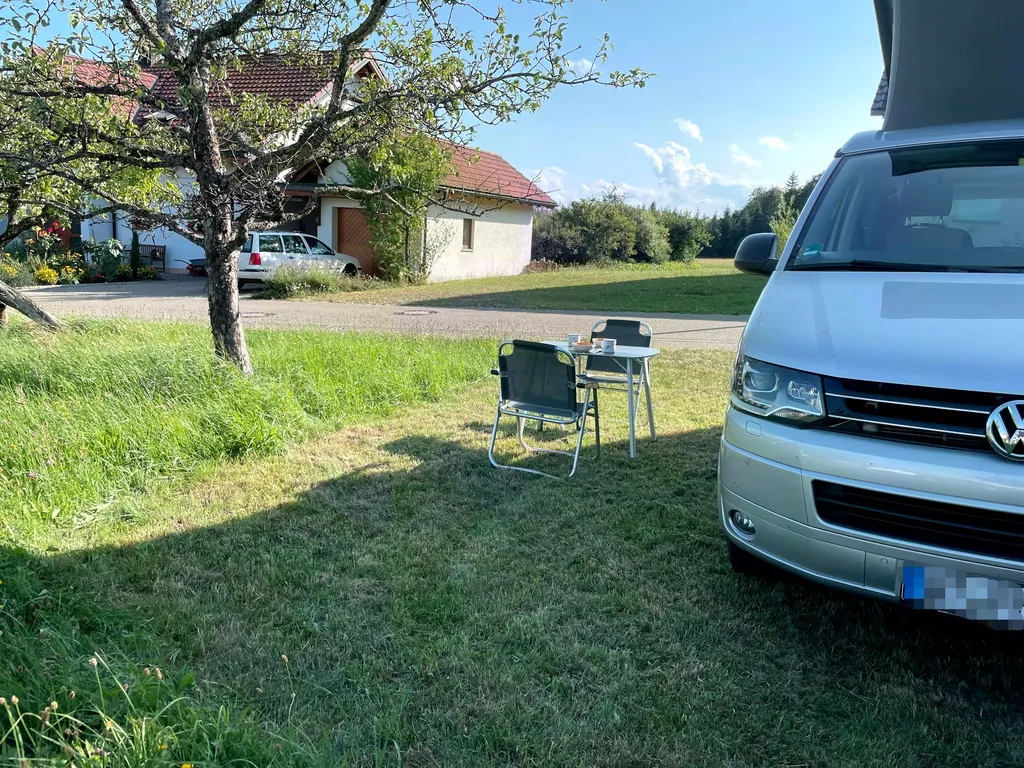 Auszeit im Rosendorf mit dem Camper