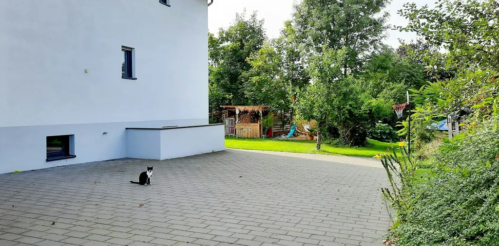 Privatplatz in Wesernähe