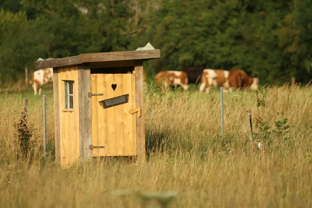Zelten in der Streuobstwiese