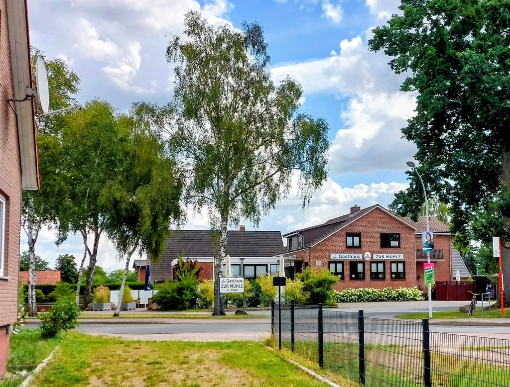 Blick bei der Ausfahrt
