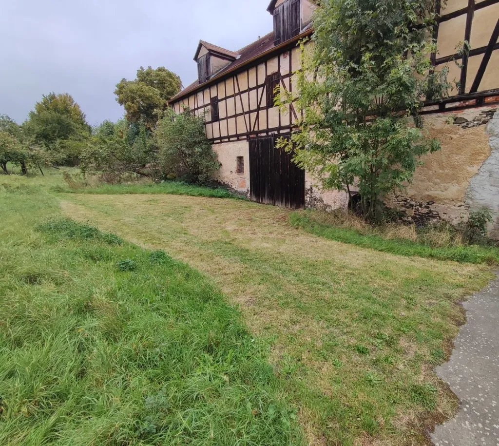 Die Auffahrt zur Obstwiese