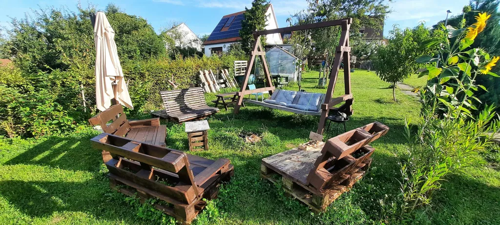 Zelten in der Natur, stadtnah