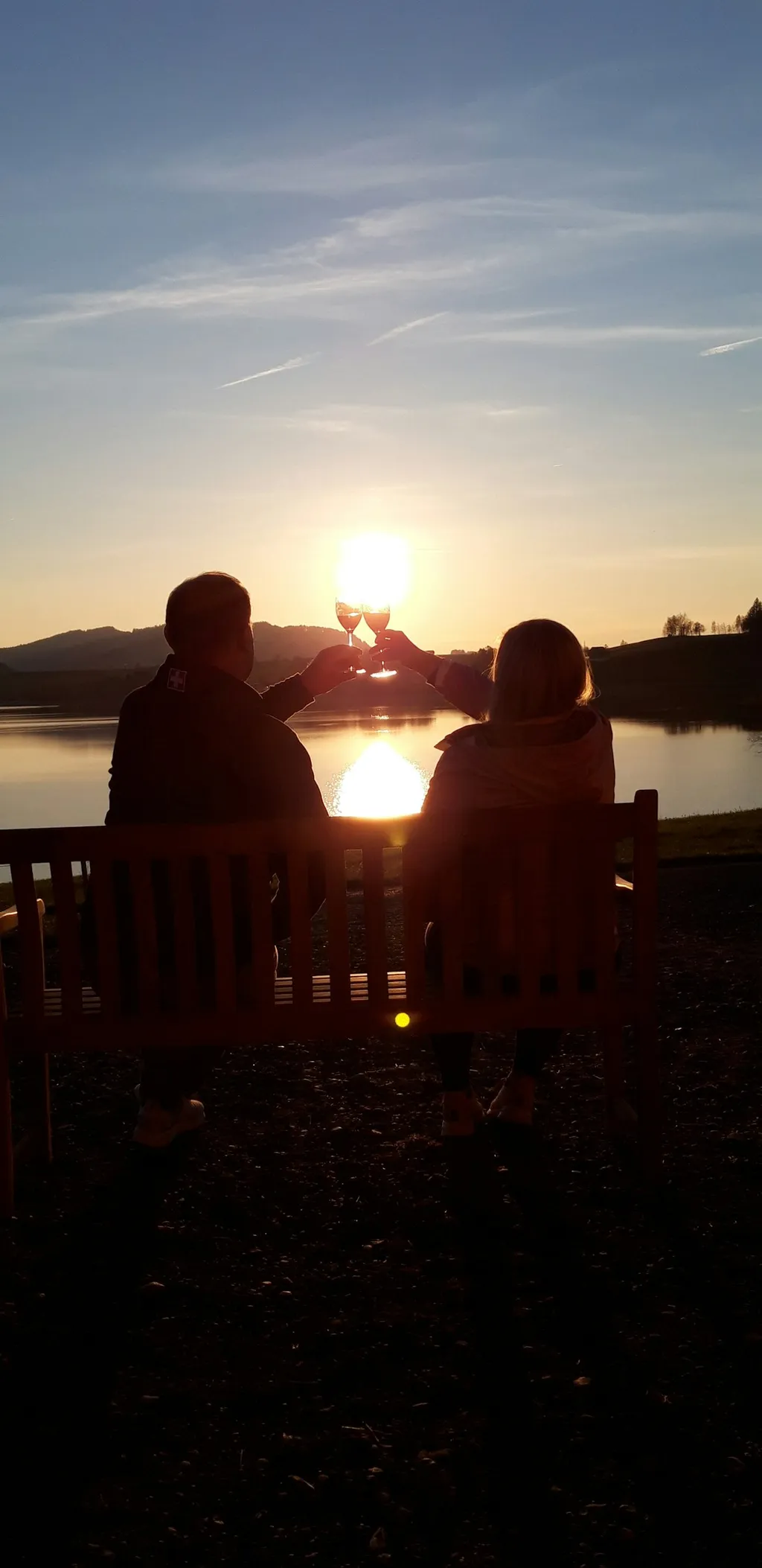 Das Abendrot macht uns alle Ehre