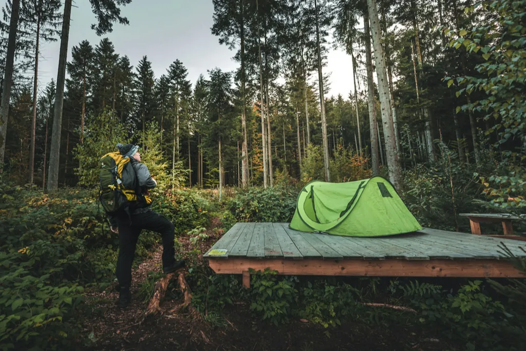Trekking Camp am Renchtalsteig