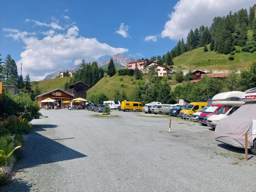 Eingang zum Stellplatz