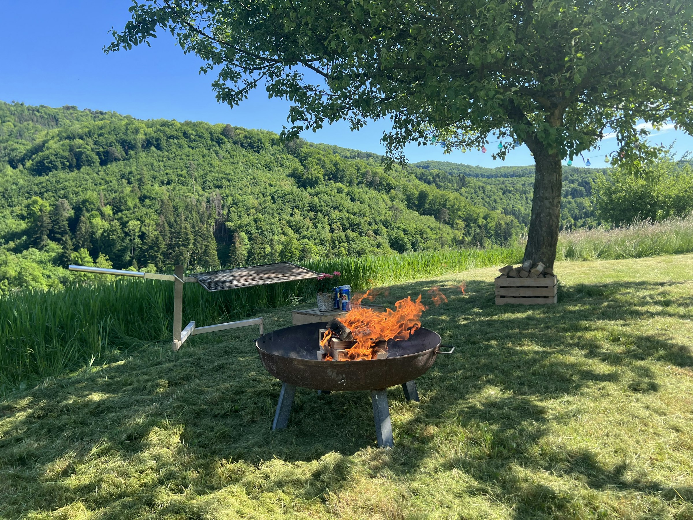 Sonnenberg-Panorama in Magden
