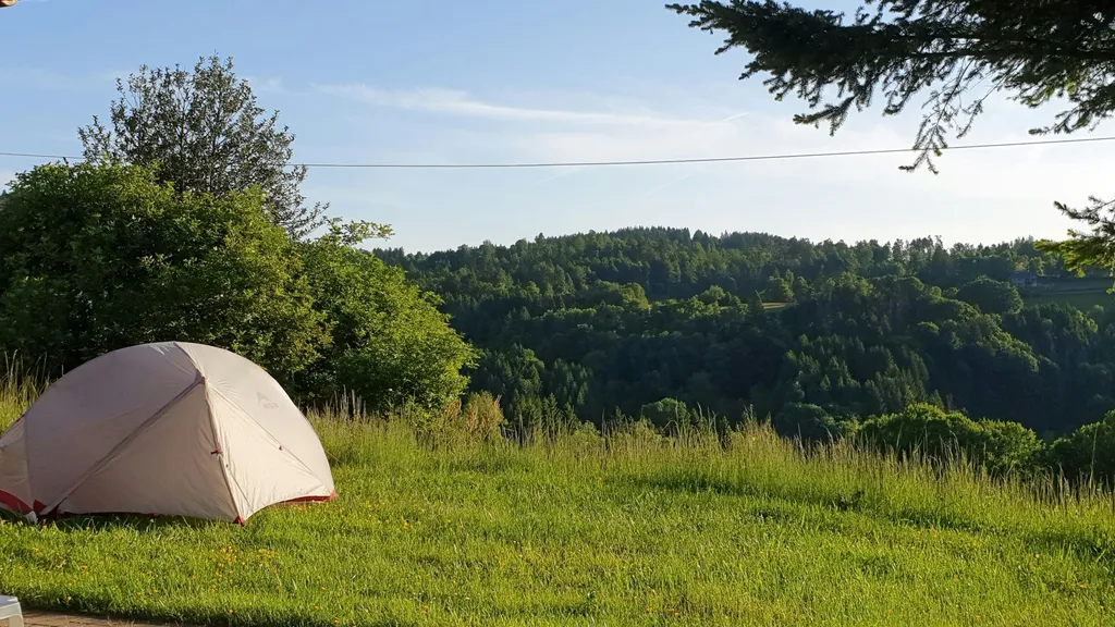 Zeltplatz mit Weitblick