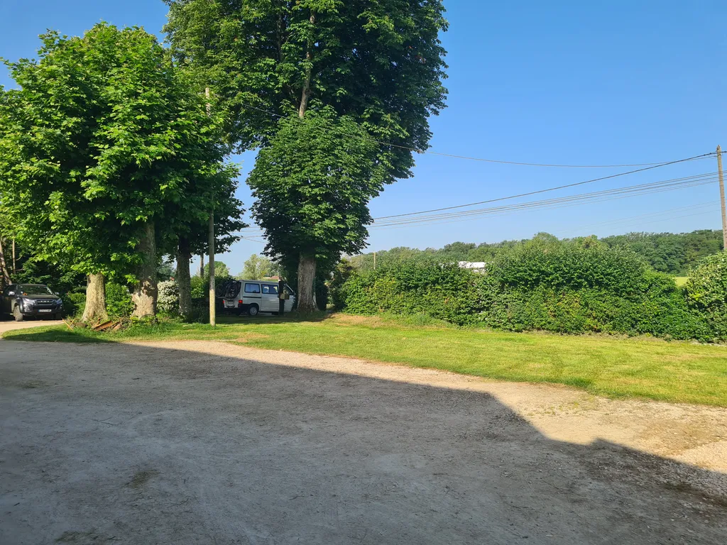 Schattiger Stellplatz
