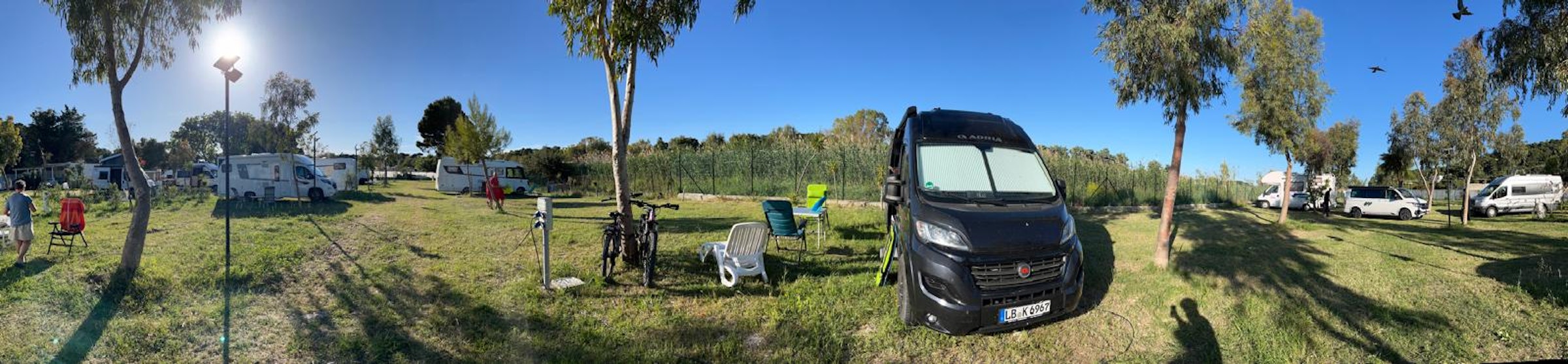 Parking Zoe Vieste Puglia Italy