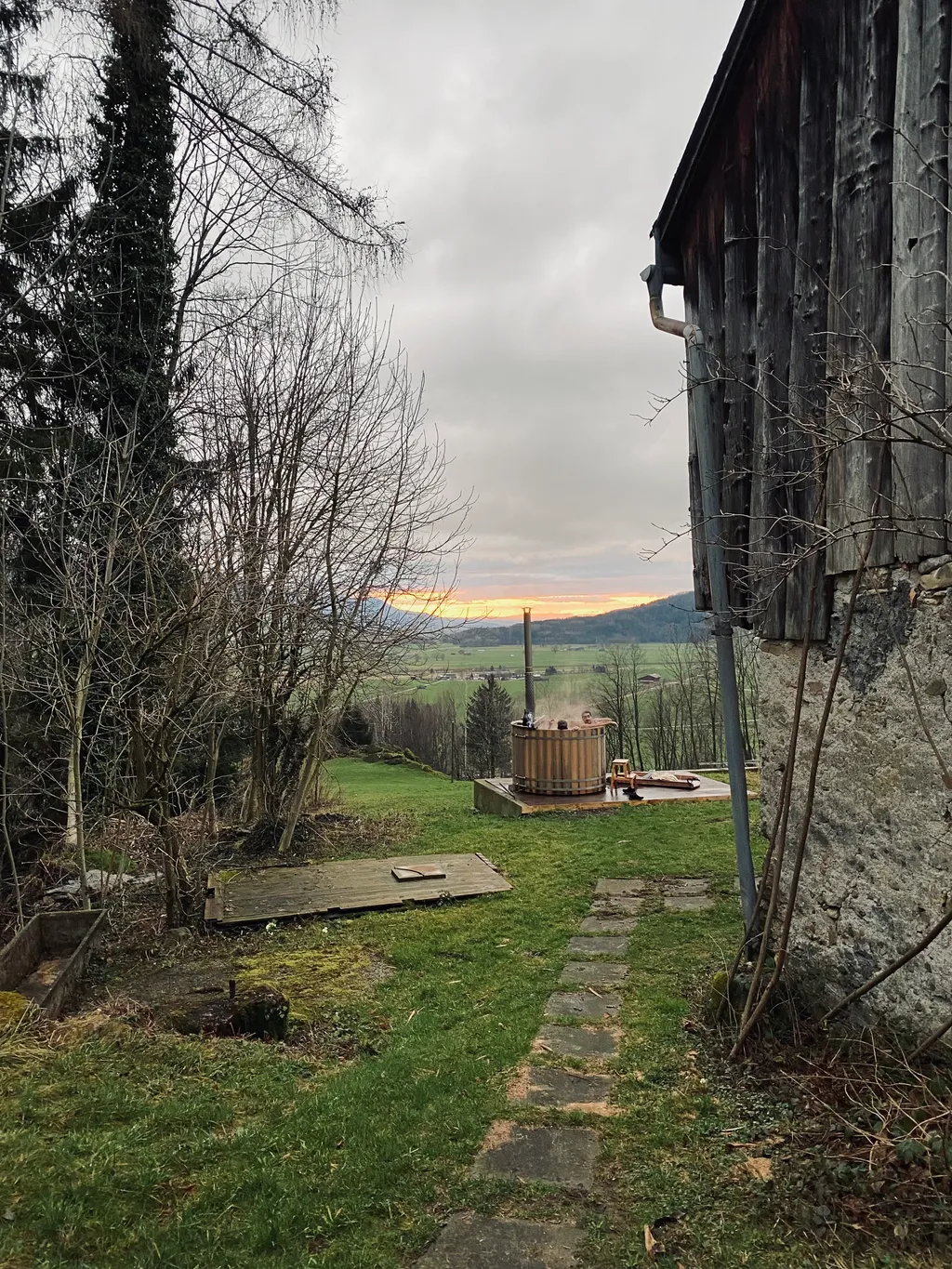 Hotpot mit Aussicht
