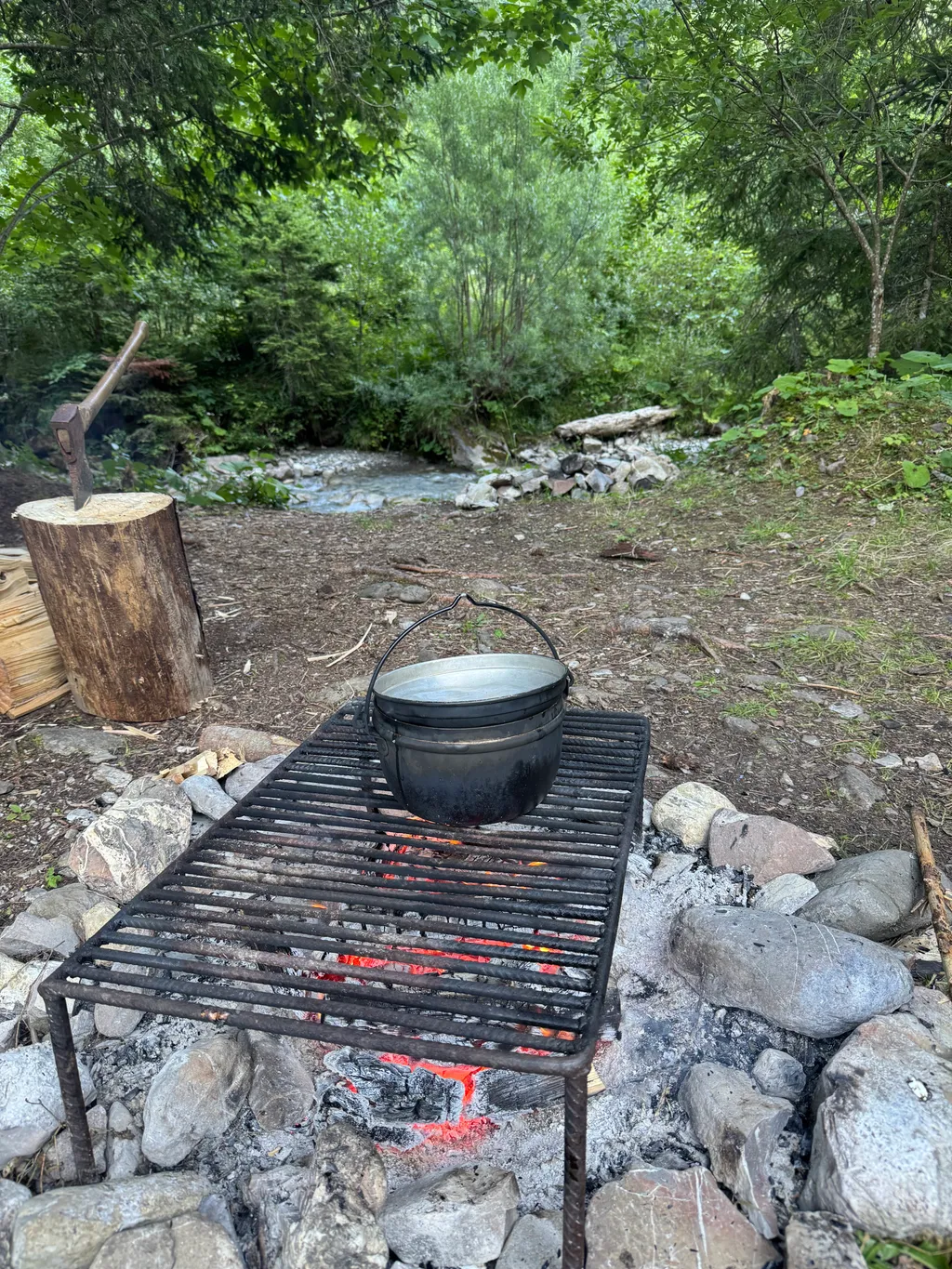 Jaunbach-Camp hinter den Gastlosen