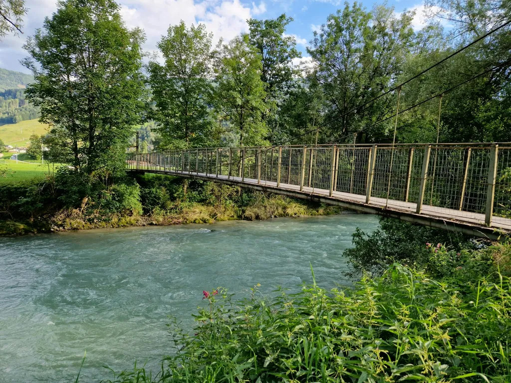 Idyllisches Platzerl an der Enns.