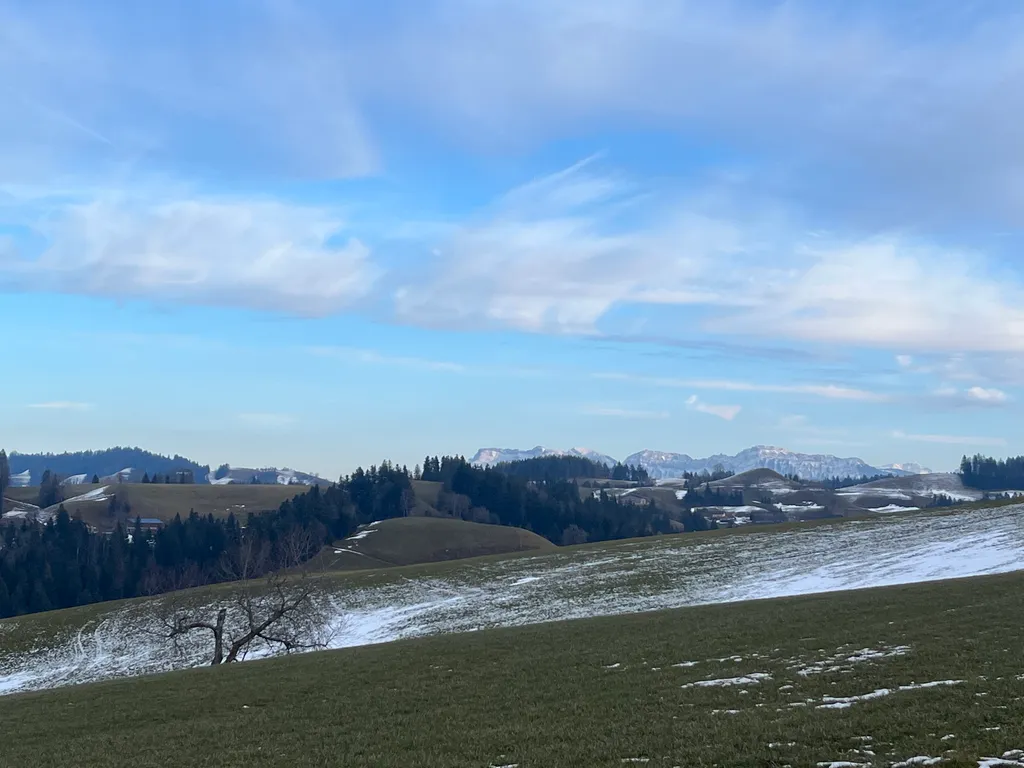 Traumhafter Ausblick Napfbergland