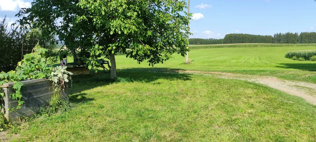 Abgelegener Bauernhof im Grünen