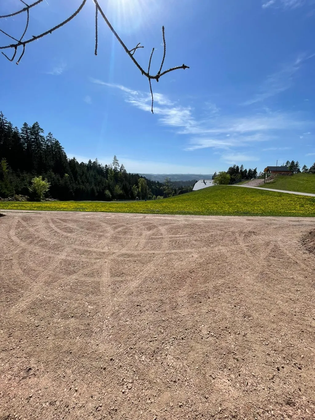 Panorama Stellplatz am Bauernhof